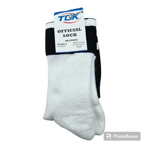 TCK Twin City Official Referee socks NCAA13 NWT  X-Large